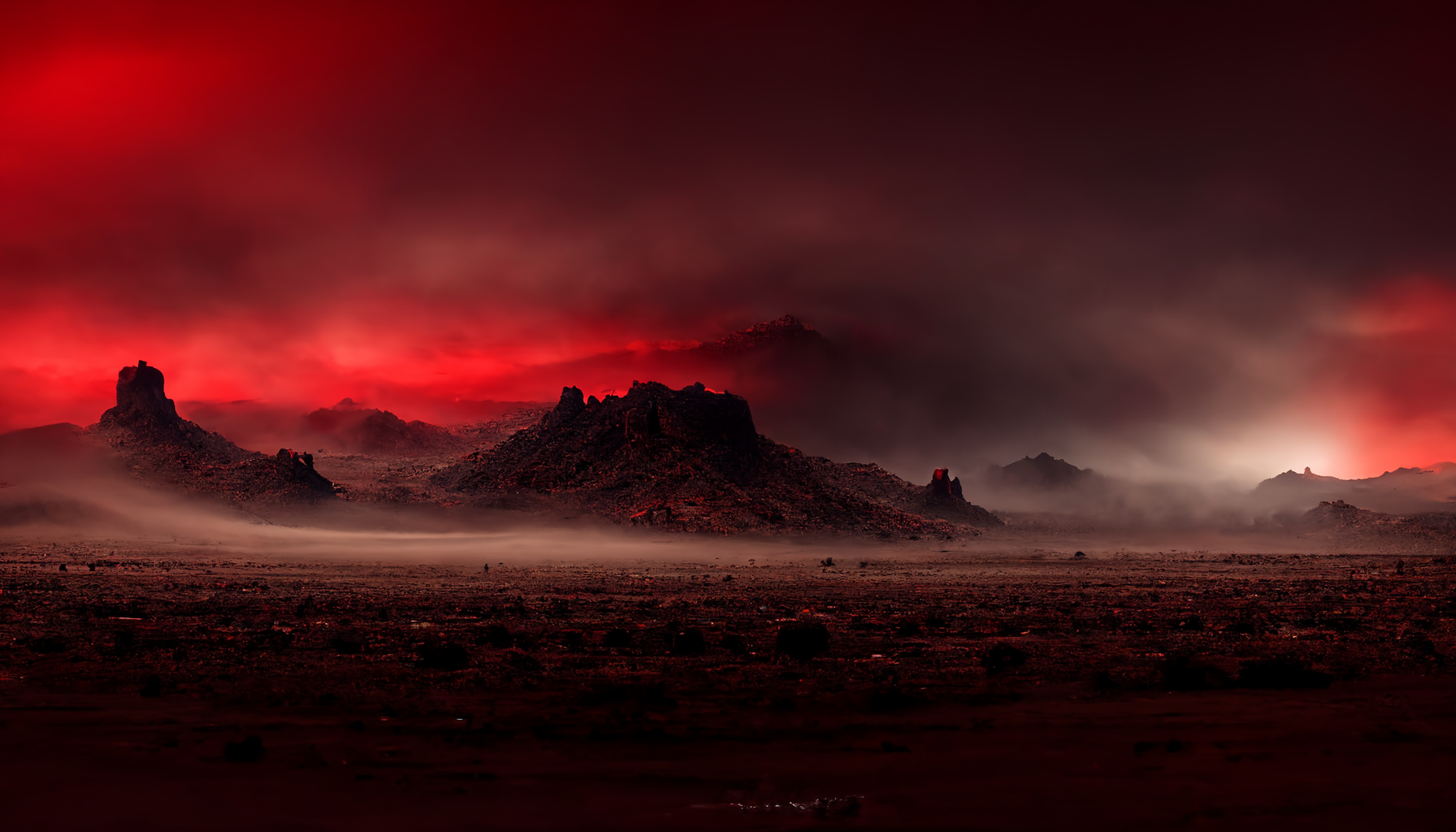 Timeless Desert during Corruption outburst